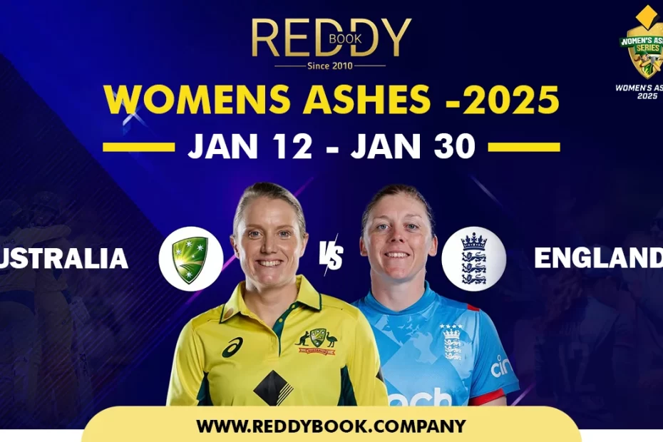 Womens Ashes -2025 reddybook