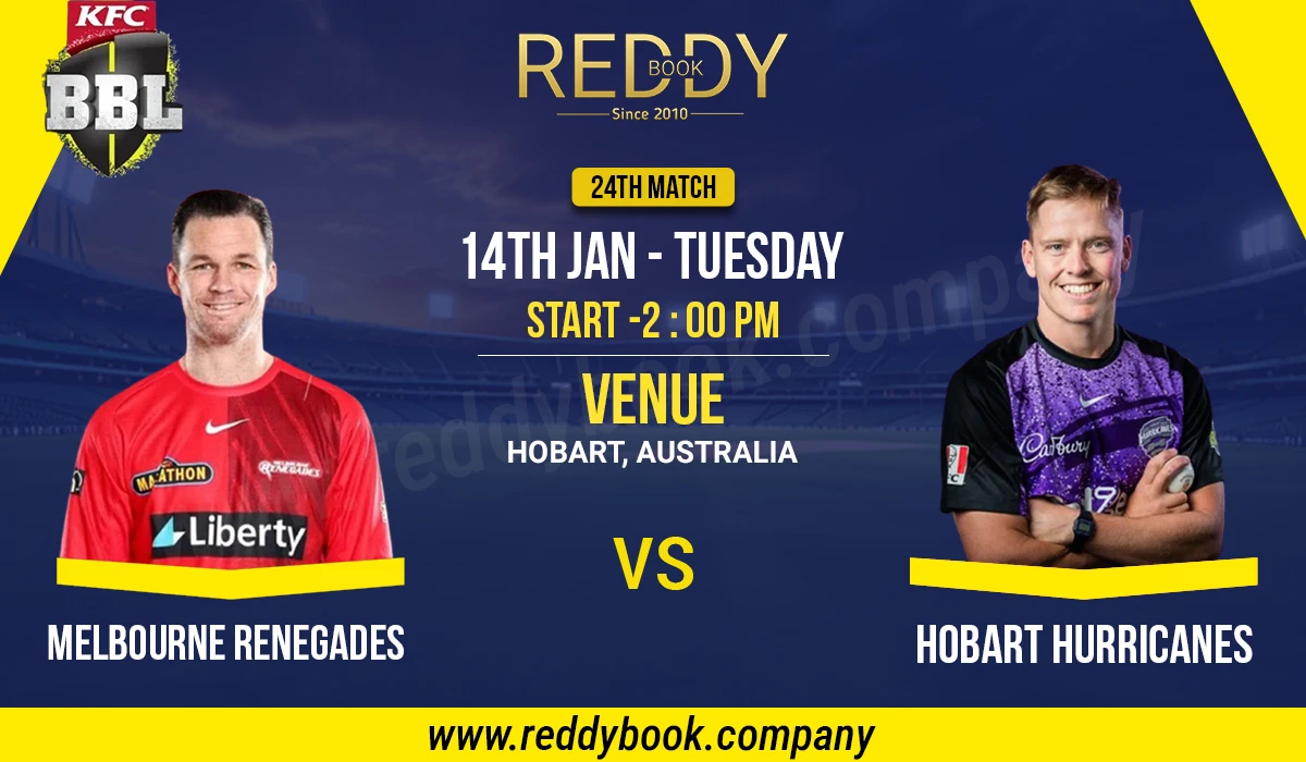 Read more about the article Big Bash League 2024-25: HBH vs MLR – Match 34 Preview and Key Insights
